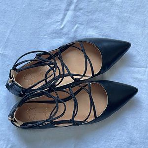 Black Jessica Simpson Flats 8M